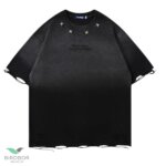 Distressed Crop T Shirt - Image 3