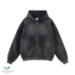Acid Wash Full Zipper - Image 7