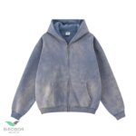 Acid Wash Full Zipper - Image 10