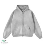 Acid Wash Full Zipper - Image 3
